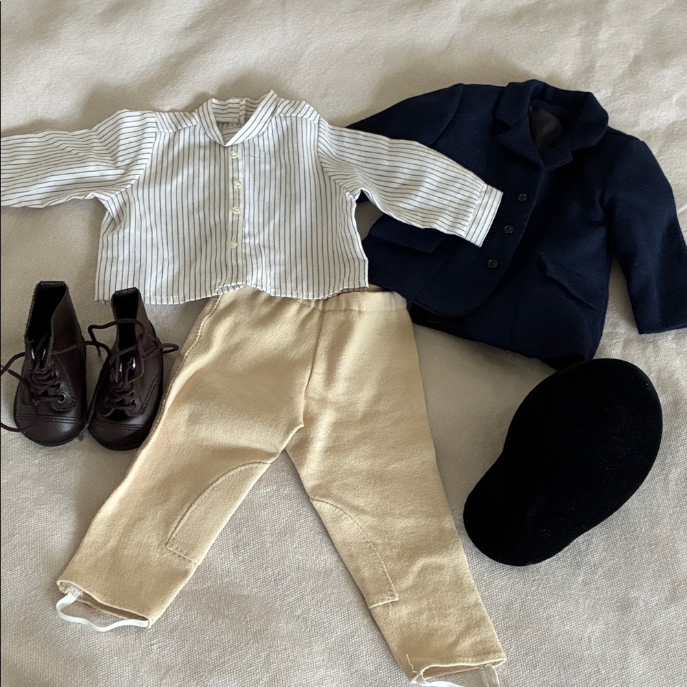 American Girl Doll Blue Ribbon Riding Outfit